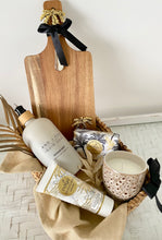 Load image into Gallery viewer, Palms Home Housewarming Gift Basket Hamptons Hamper Medium
