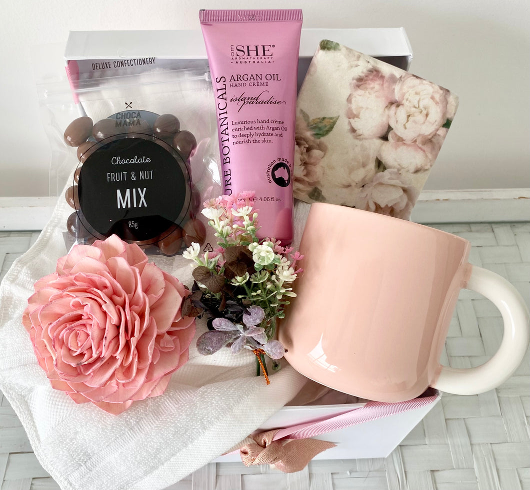Midnight Roses Elegance Pamper Hamper Gift Box Large Sympathy, Birthday, Get Well