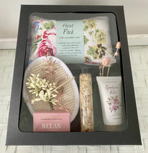 Load image into Gallery viewer, Pretty Heat Pack  Self Care Recovery Gift Box Luxe Pamper Hamper Large
