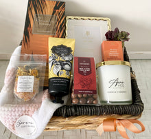 Load image into Gallery viewer, Romantic Escape Female Gift Basket Hamper Birthday, Housewarming, Sympathy, Thank you Large
