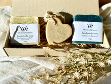 Load image into Gallery viewer, Set Of 3 Nourishing Exfoliating Soaps Set Small

