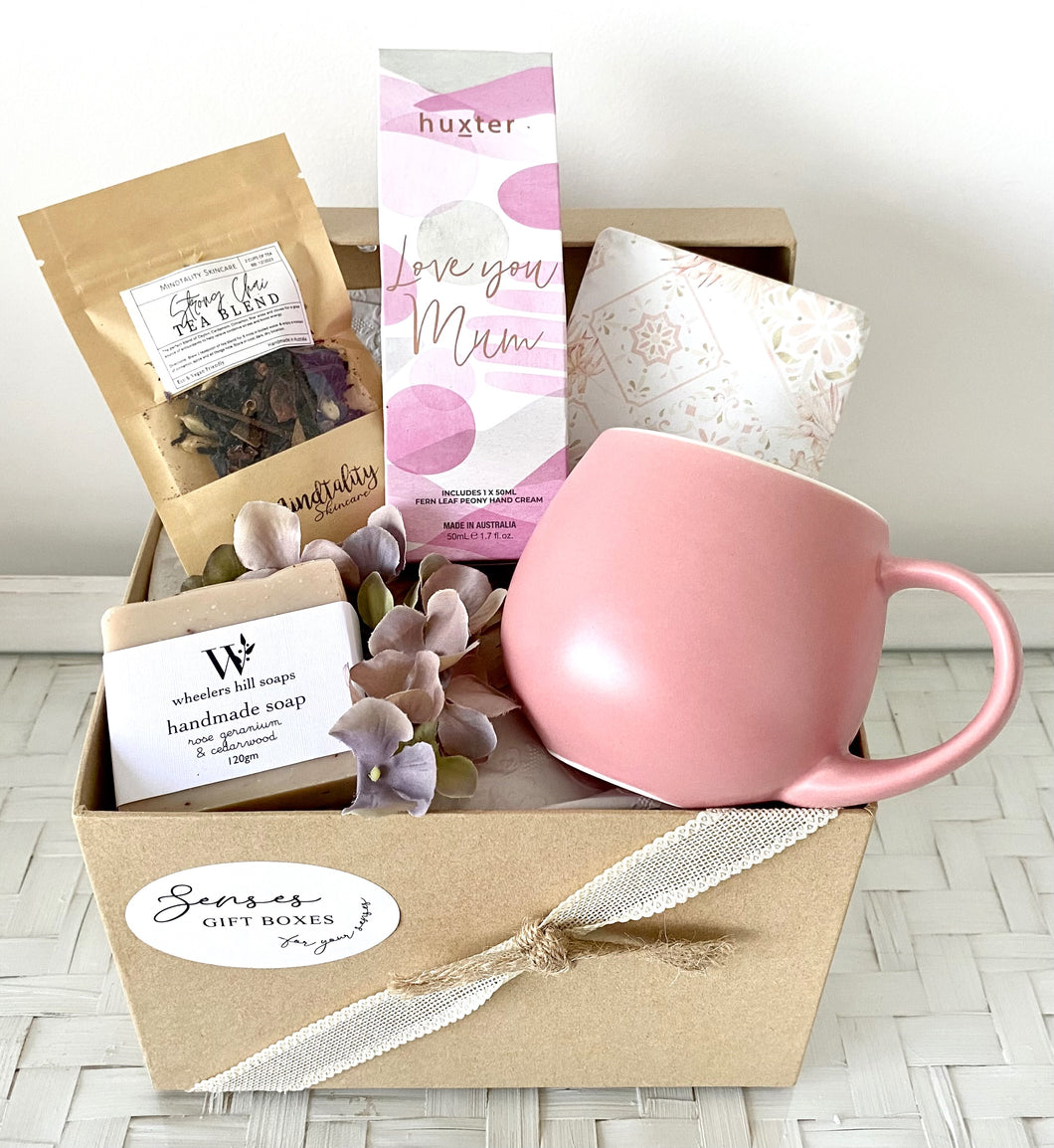 Tea Set Gift Box Hamper For Mum Large