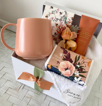 Load image into Gallery viewer, Mothers Day Mug, Coaster Set Thanks so much Mum Pamper Hamper Gift Box Medium
