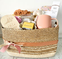 Load image into Gallery viewer, Ultimate Baby Girl &amp; Mother Baby Shower Gift Basket Hamper Large

