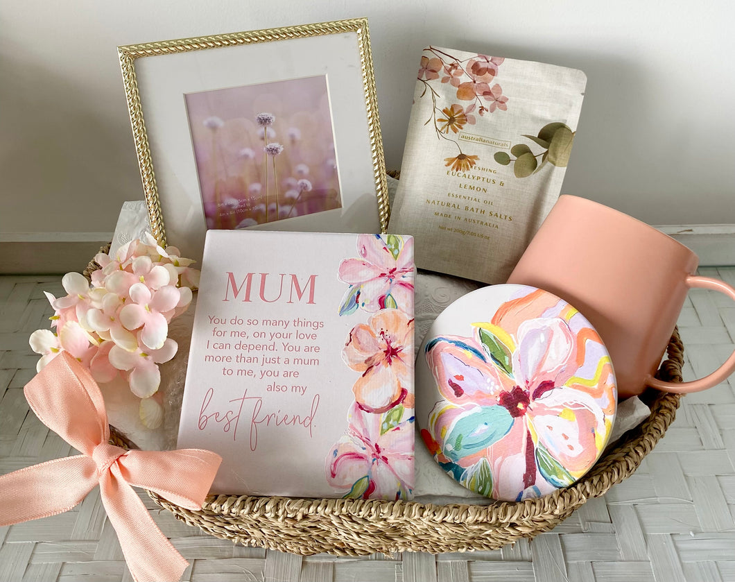 Ultimate Shabby Chic Mum Pamper Hamper Birthday Thank you Gift Large