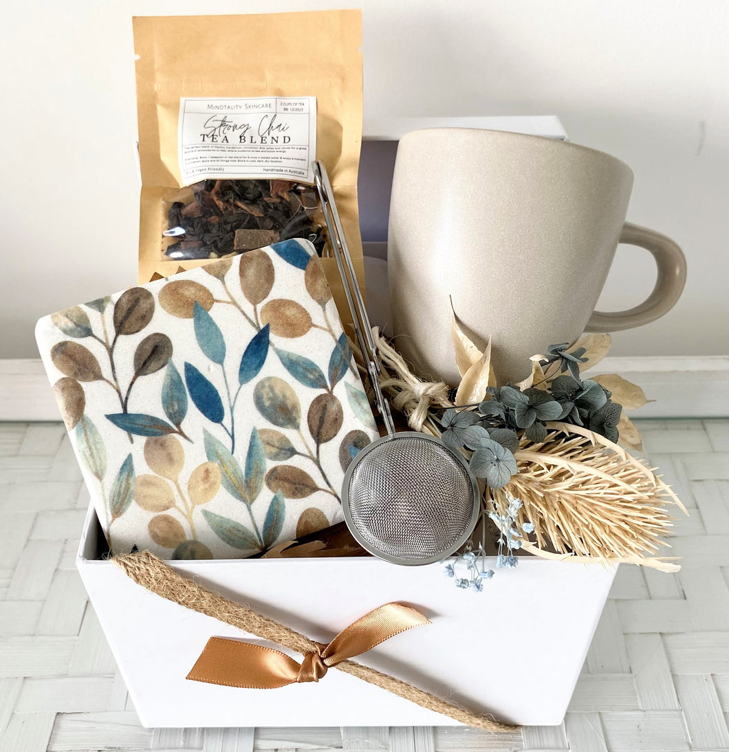 Autumn Break Mug Tea Gift Box Hamper Thank You, Thinking Of You, Birthday Small