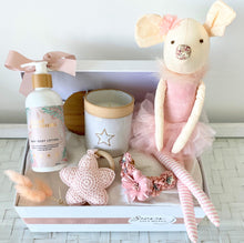 Load image into Gallery viewer, Minnie The Mouse Ballerina Baby Girl Shower Gift Box Hamper Large
